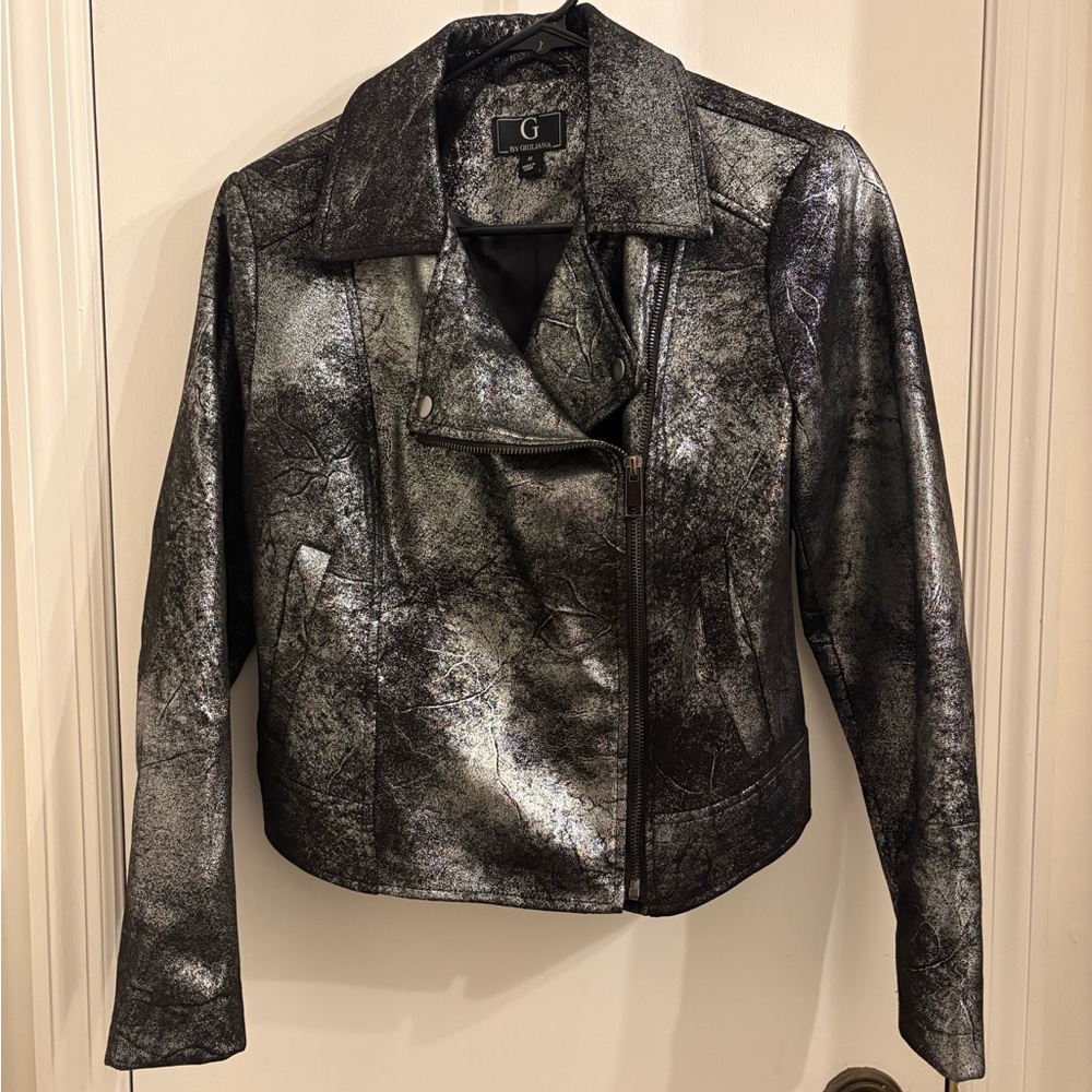 Black metallic jacket